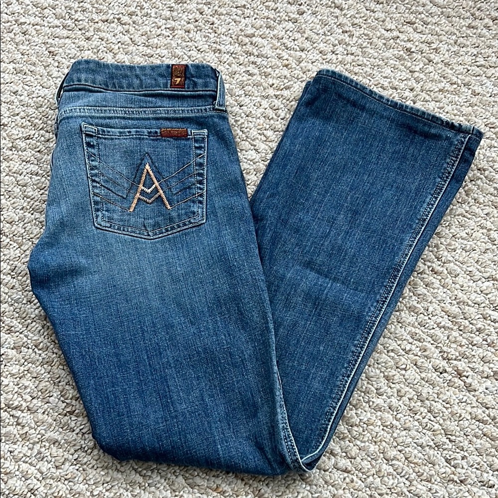 7 For All Mankind Women's A Pocket Bootcut Jeans